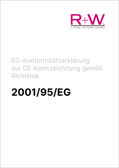 R+W Konformitätserklärung "Gateway"